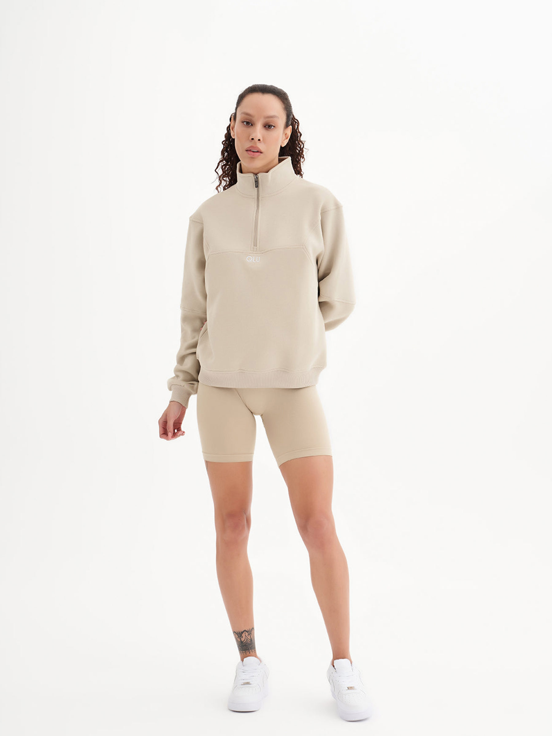Half Zip Sweatshirt - 2